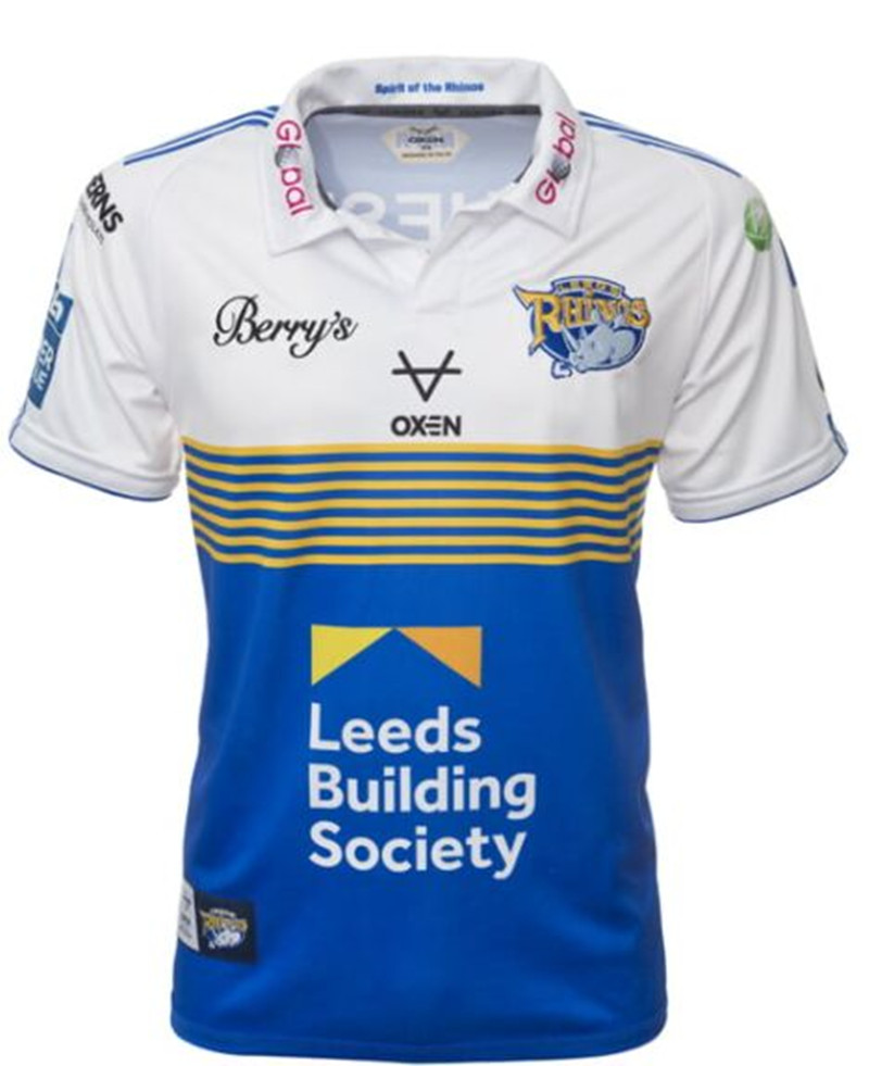 

2021 Leeds Rhinos Home/Away Rugby Jersey size S-3XL-5XL, Black
