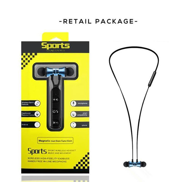 

With Package XT11 Wireless Bluetooth earphones sheadphones Sports In-Ear BT 4.2 Stereo Magnetic headset earbud MIc For iphone X S8 S10