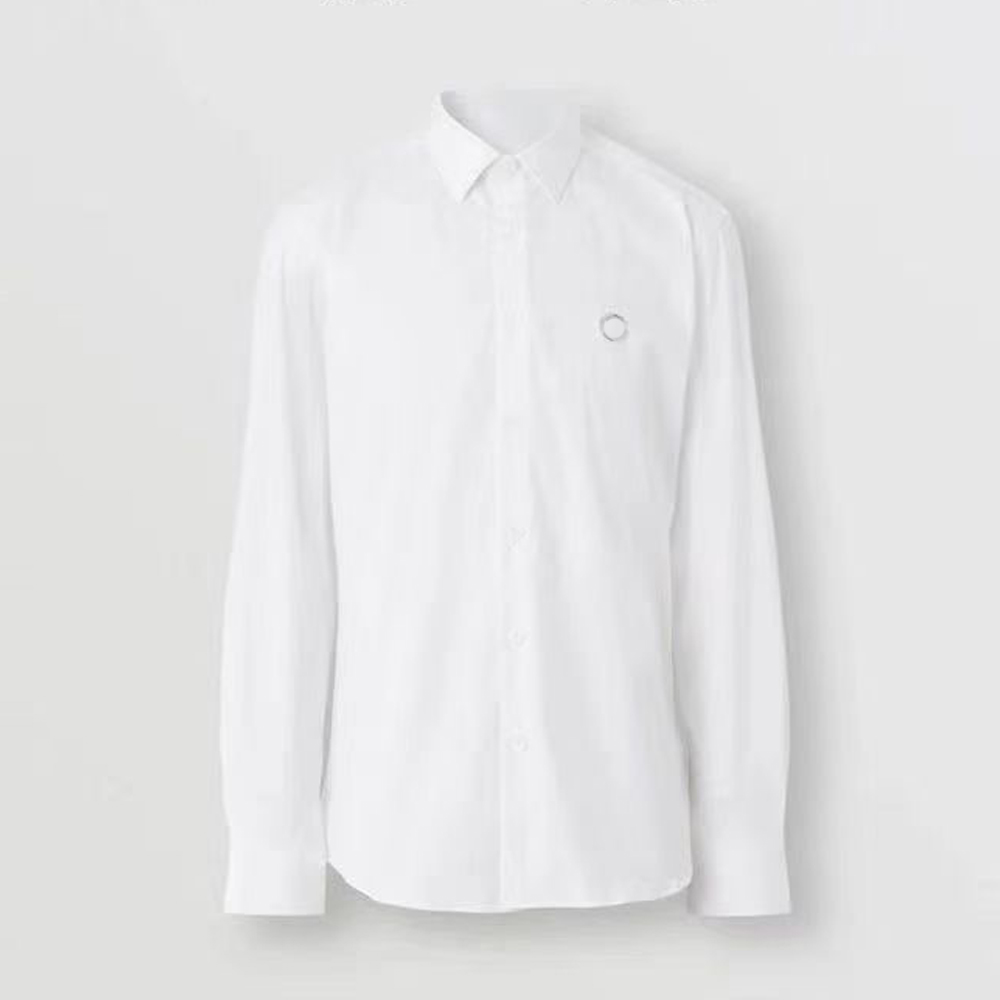 

Mens Designer Shirts Brand Clothing Men Long Sleeve Dress Shirt Hip Hop Style High Quality Cotton Tops 1041, White