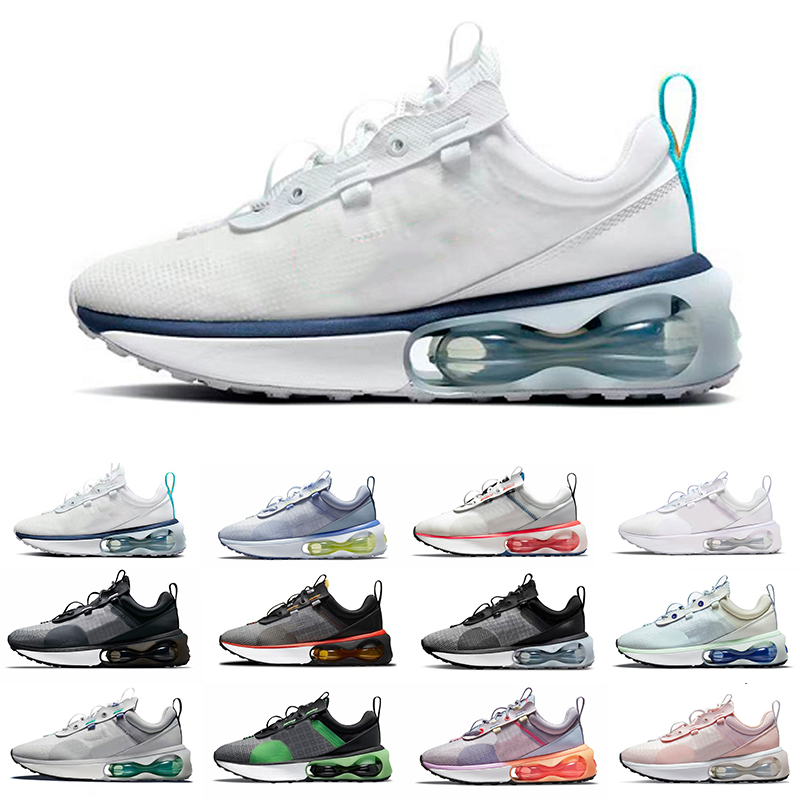 

Knit Mesh 2021 men running shoes triple Black White Grey Teal orange Barely Green Navy Crimson Obsidian Thunder Blue mens women outdoor trainers sports sneakers, Color#9