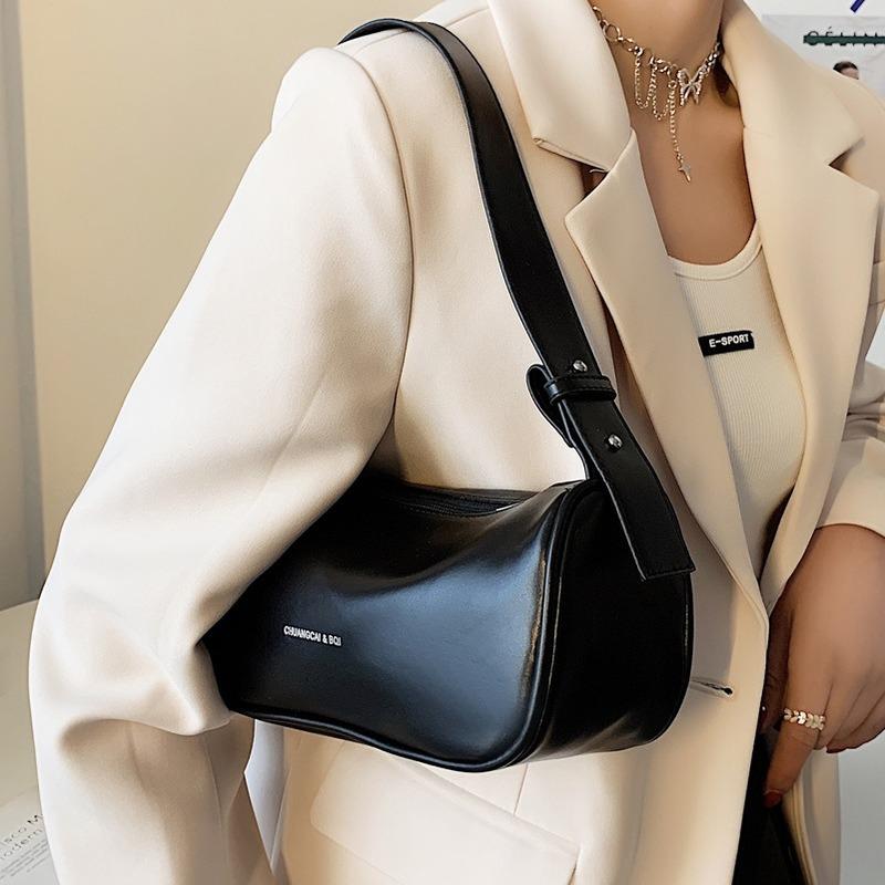 

Evening Bags Korean Version Of The Pure Color Simple Casual Handbags 2021 Fashion Messenger Bag Net Celebrity Wild Shoulder