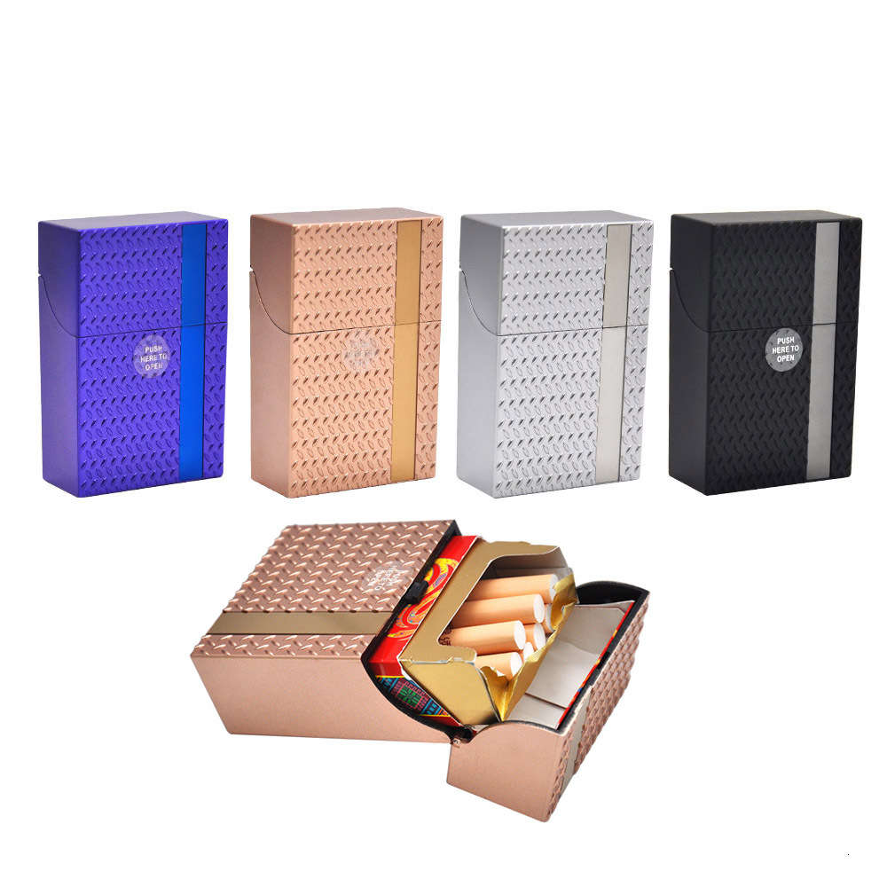 

Cigarette case Taobao 95mm20 automatic opening plastic primary color case, Sequin and lace cigarette case