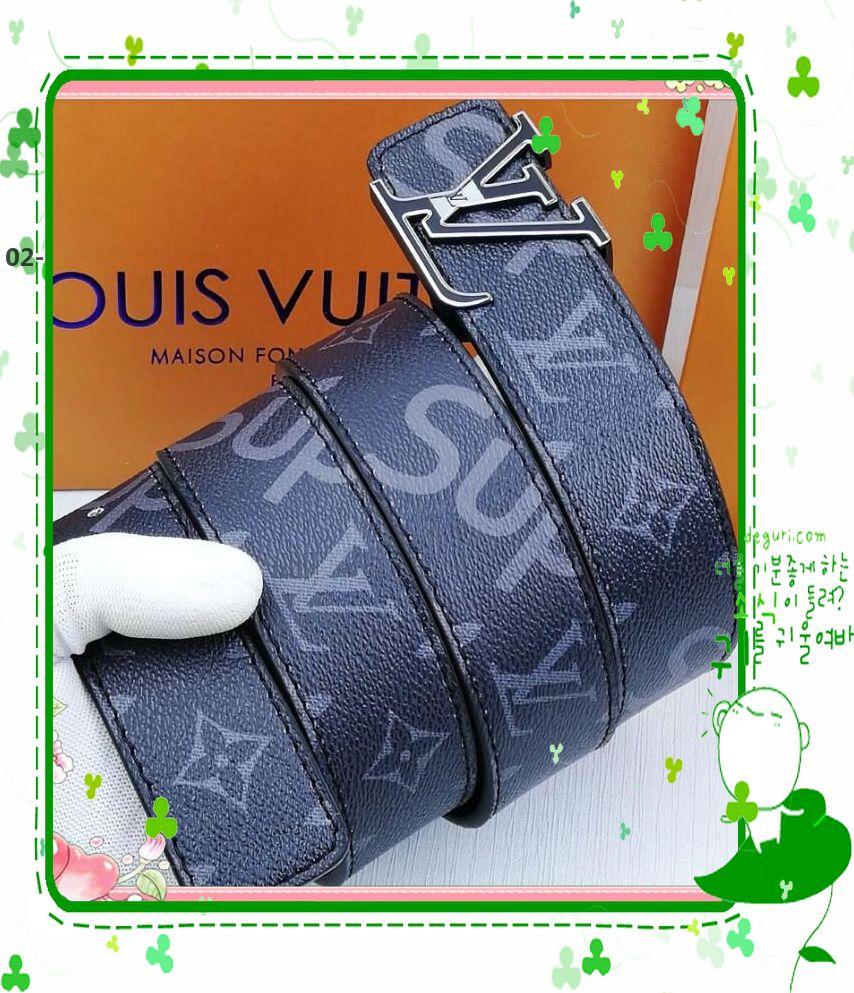 

02-15 LV LOUIS Bag VITTON Elder-flower belt for men and women, brass belt buckle, alloy belt buckle, smooth buckle #2