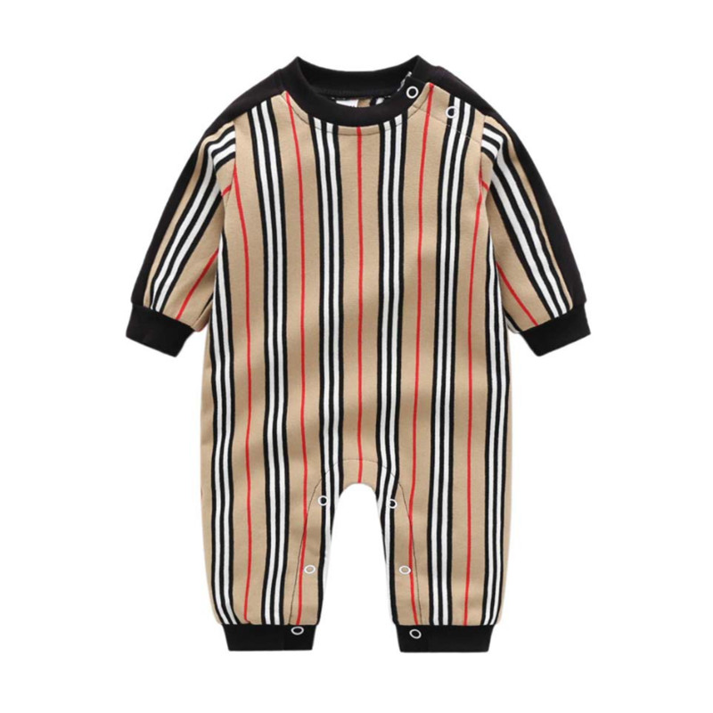 Rompers boy clothes Spring and Autumn Newborn One-piece Long Sleeve Baby Crawling Toddler-image-682307161