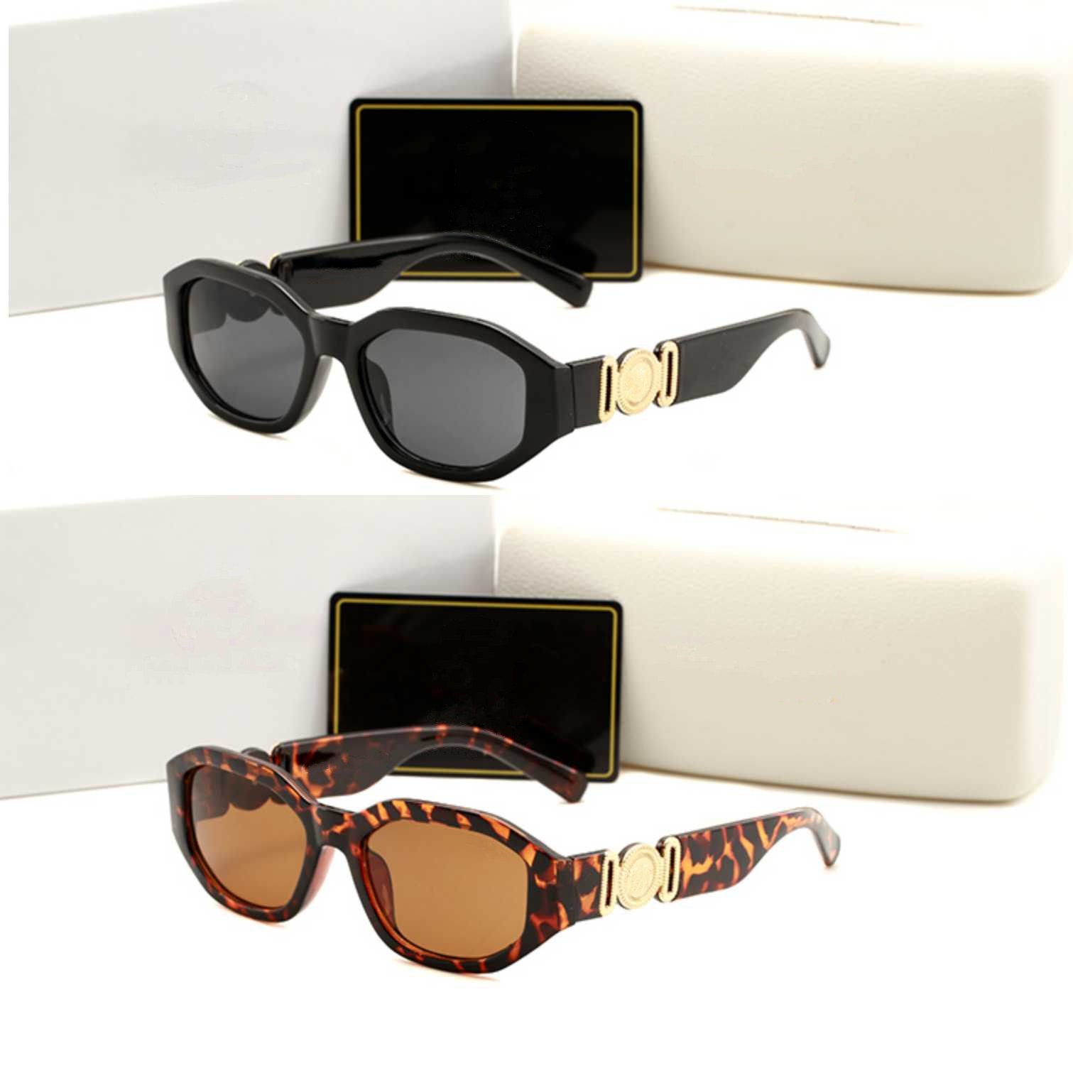 

Fashion Black/Grey Designer Mens Sunglasses for men 53 mm Unisex Luxury woman Designers Glasses 4361 GB1/87 With Original box, White;black