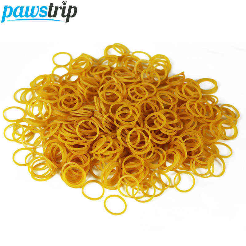 

200pcs/lot Mini Pet Dog Rubber Bands About Diameter 10-15mm Grooming Dog Hair Bands Pet Grooming Accessories