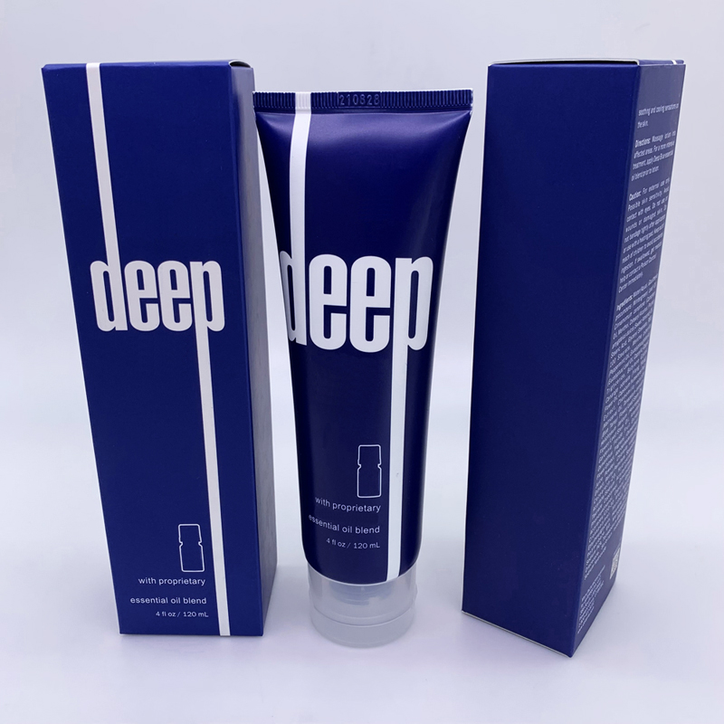 

Deep Blue Rub Topical Cream with Essential oil 120ml CC Creams Skin Care Soothing Blended in a base of Moisturizing Emollients Feeling Soft, As picture