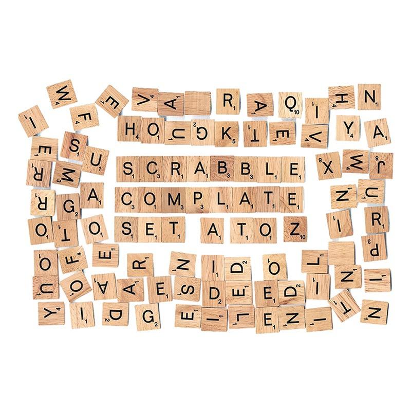 

Pcs Wood Tiles Letter Alphabet S Number Craft English Words L5 Novelty Items
