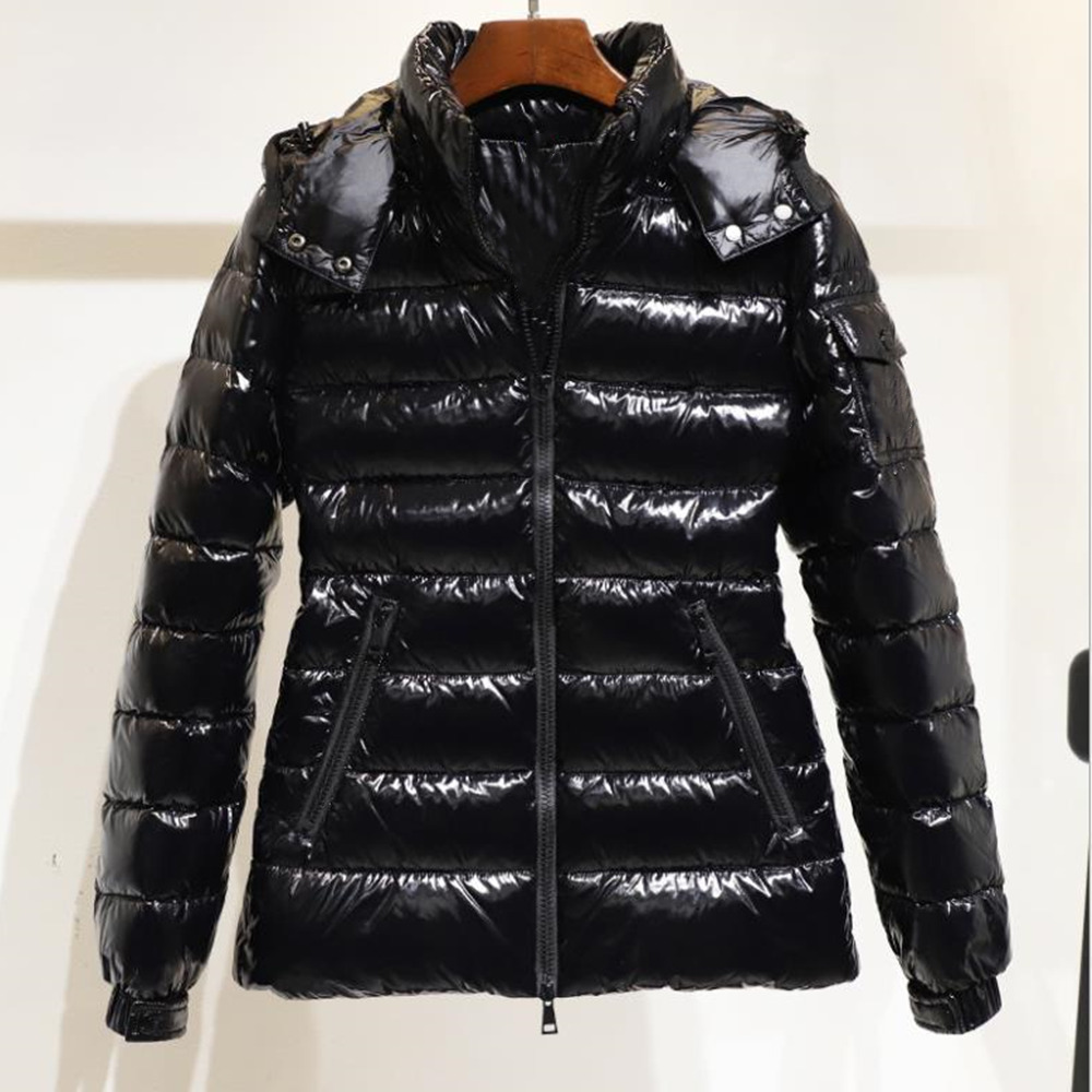 

New Quality Womens Down Jacket Winter Jacket Parkas Coats Top Women Winter Casual Outdoor Warm Feather Man Outwear Thicken High Grade, Black