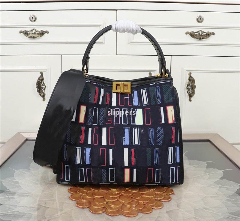 

Designer Luxury Peekaboo X-Lite Slim Brown Calfskin Leather Messenger Shoulder Bag Black Brown Leather Large Women's Tote Size:30.25cm, Don't pay it