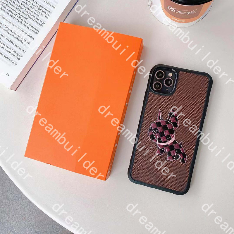 

fashion phone cases for iphone 12 pro max 11 11Pro 11proMax 7p 8p X XS XR XSMAX PU classic leather protection case designer cover with box