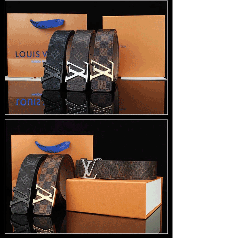 

AA1 Fashion belts men belt women belt Big gold buckle genuine leather belt classical belts gg&#132belt;LV&#132belts;louisvittonyslvutton luis viton, Black