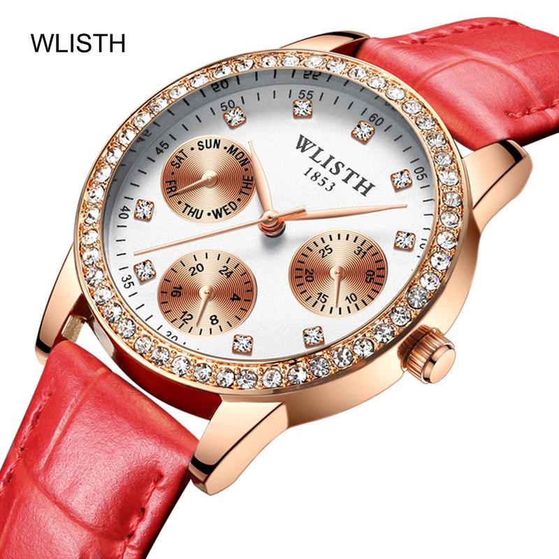 

Wristwatches Wlisth Brand, 2021 Fashion Ins Diamond Encrusted Watch, Women's Dial