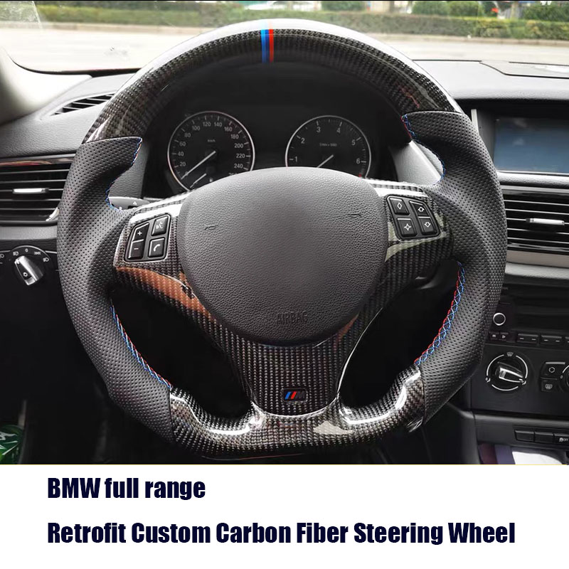 Suitable for B-MW 1.3.4.5.7 Series M.X Series Carbon Fiber Steering Wheel Modification-image-756601134