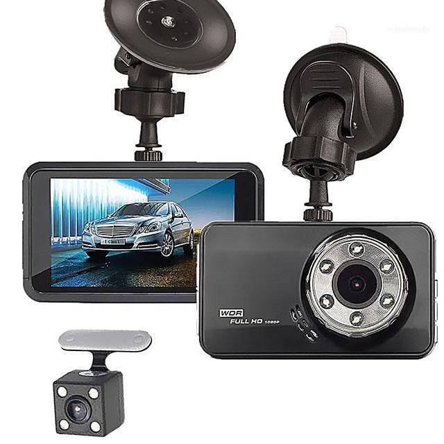 

Car Dvr DVRs 170 Degree Dual Lens Video Recorder Full HD 1080P Dashboard Dash Cam Auto Camera With Rear View1