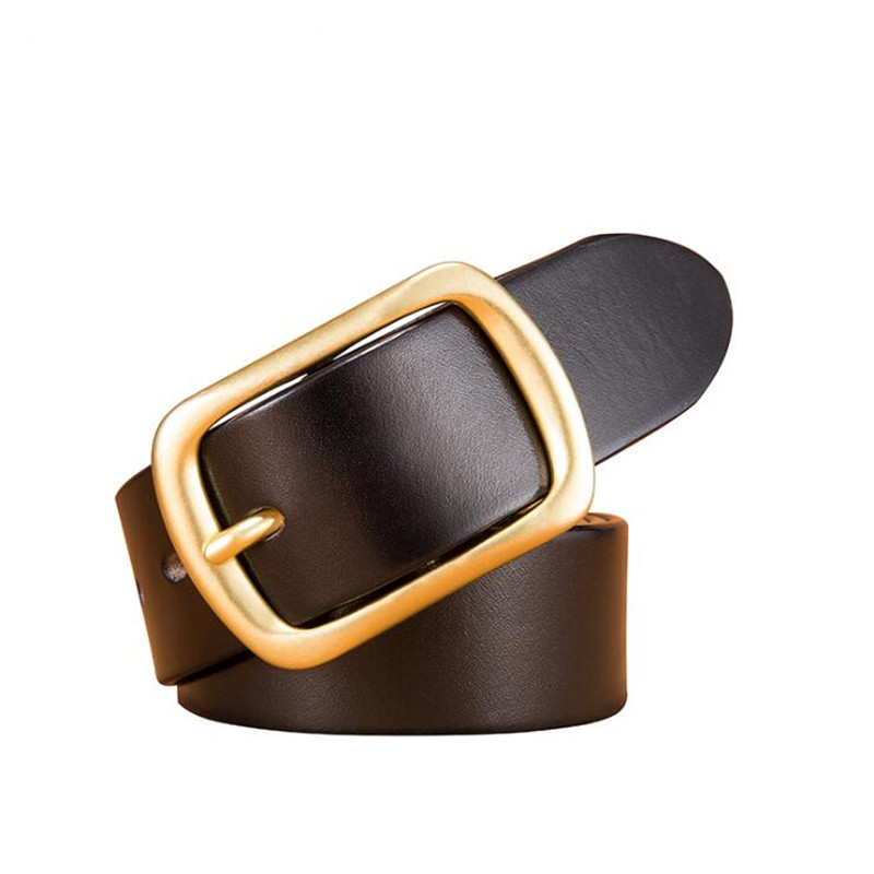 

2021 fashion buckle leather belts with frame designer men and womens high quality mens belt, Brown