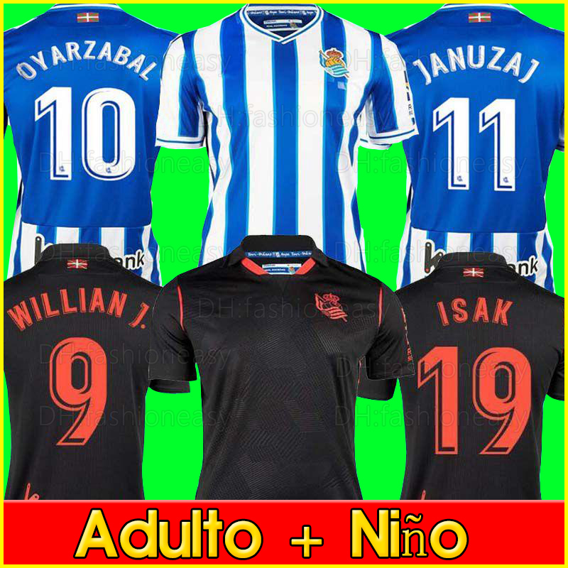 

Real Sociedad 2020 2021 2022 OYARZABAL X PRIETO AGIRRETXE 3rd Soccer Jersey GRANERO ODEGAARD JUANMI 20 21 camiseta de futbol Football Shirt, Black;yellow