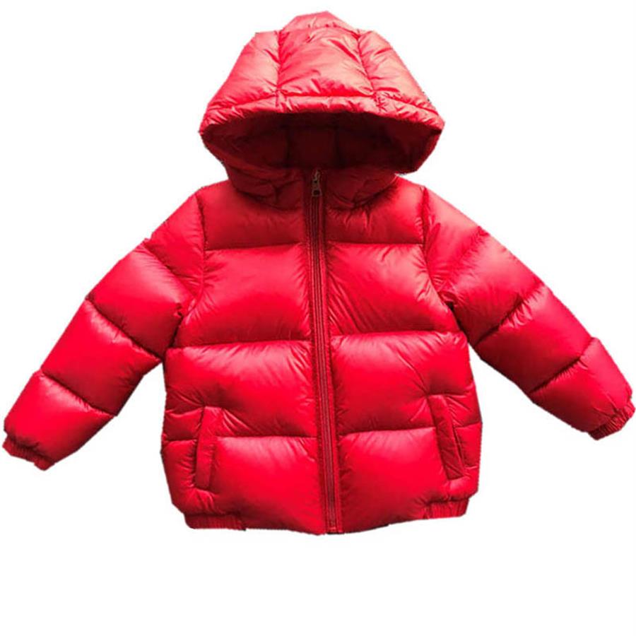 Girls Boys Down Coat Winter Kids Coats Children Outwear Baby Childrens Clothes Jackets Hooded Child Jacket Clothing B8599222J