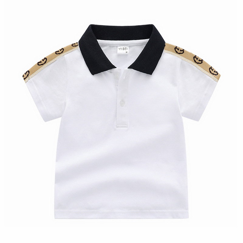 

Summer Baby Boys Clothes Short Sleeve Polo Shirts Fashion Toddler Children Tee Tops Casual Sport Outfits Designers Clothes 1-6Y, 003