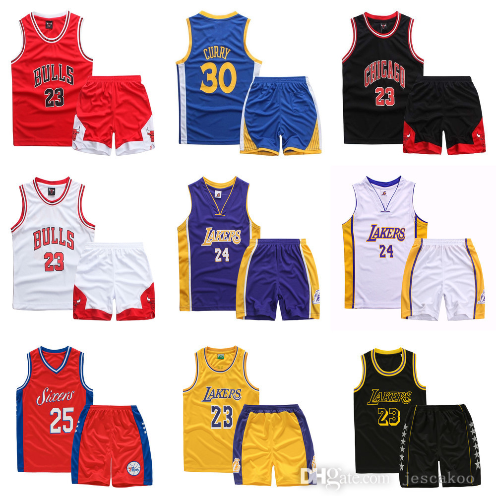 

Summer Childrens Outdoor Sports Suit Designers Tracksuits Jerseys Basketball Suit Football Sets Breathable Sportswear, Blue#30