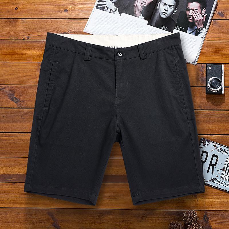 Men's Shorts Spring / Summer 2022 Thin Denim Straight Tube Loose Leisure Trend Card Five-cent Trousers Horse Pants Men