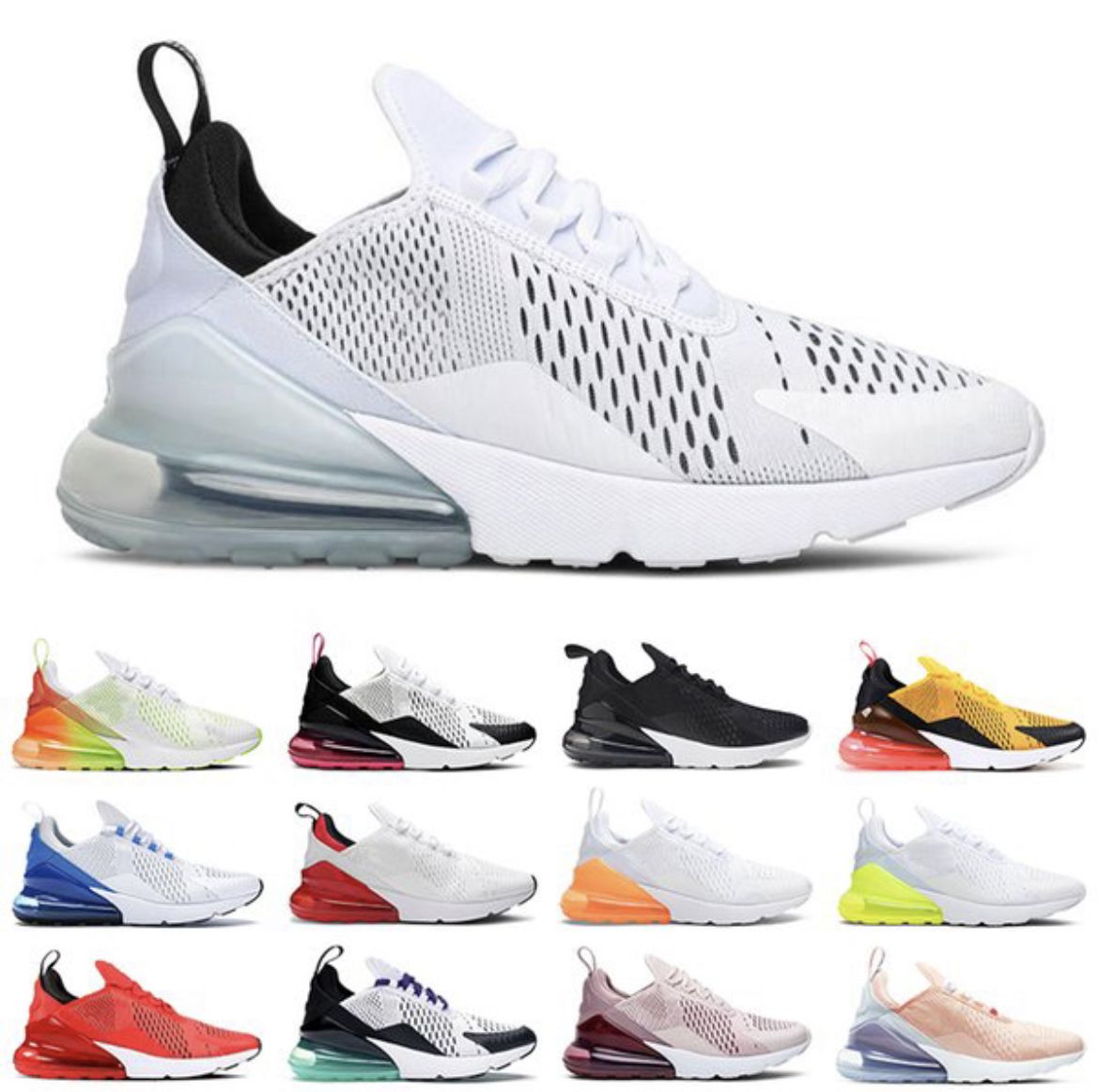 

2022 with box mens running shoes sports sport University Red Total triple gs men react eng 270 pink 270s sneakers women womens youth trainer Black outdoors White 36-45, Nude