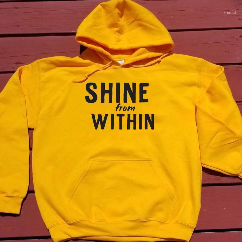 

Women' Hoodies & Sweatshirts Shine From Within Women Fashion Pure Cotton Christian Bible Baptism Church Quote Slogan Casual Pullovers Tops, Pink-black txt