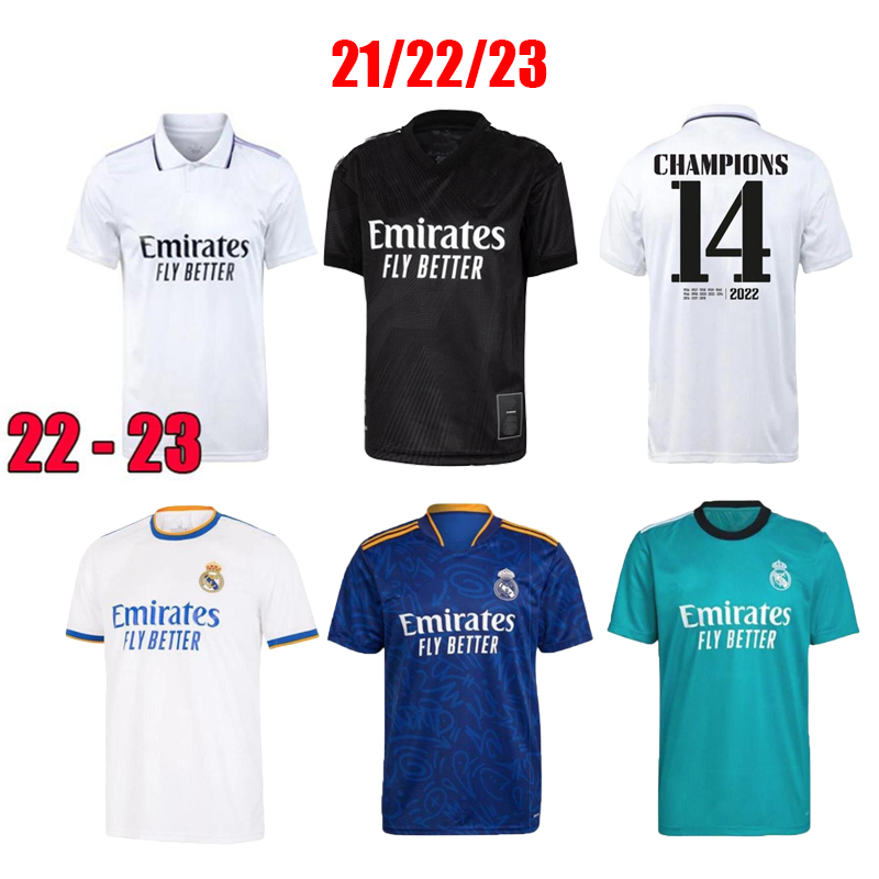 

MADRIDS REAL 2021 2022 2023 BENZEMA Soccer Jerseys Alaba CAMAVINGA ASENSIO CASEMIRO VINI VALVERDE MODRIC COURTOIS HAZARD 21 22 23 football uniforms shirt, 21/22 3rd