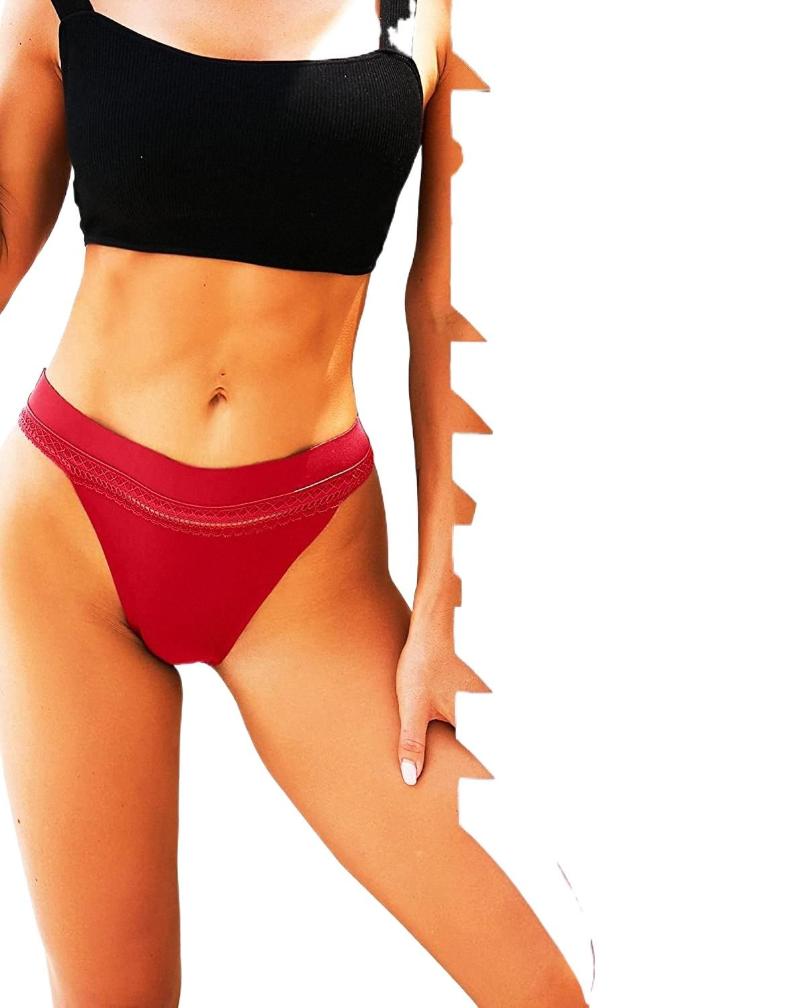 

Women's Plus Size Underwear For Women Lace Bikini Panties High Cut Stretch Invisible No Show Sexy Cheeky Hipster Pack A1Zw#Women's, 6pack b