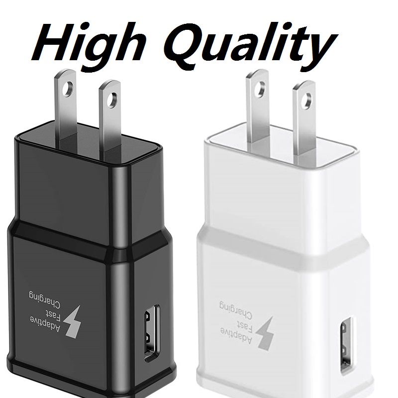 

High quality 15W QC3.0 5V 2A 9V 1.67A US Eu Wall Charger Auto Power Adapters For Samsung S8 S10 note 10 htc iphone 7 8 11 12 Android phone