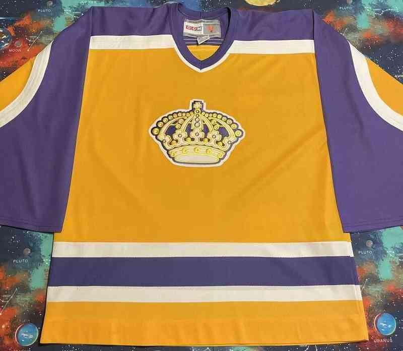 

Shirts CCM Stitched 1988-89 Crown Hockey Jersey Mens Kids Throwback Jerseys, Same as picture