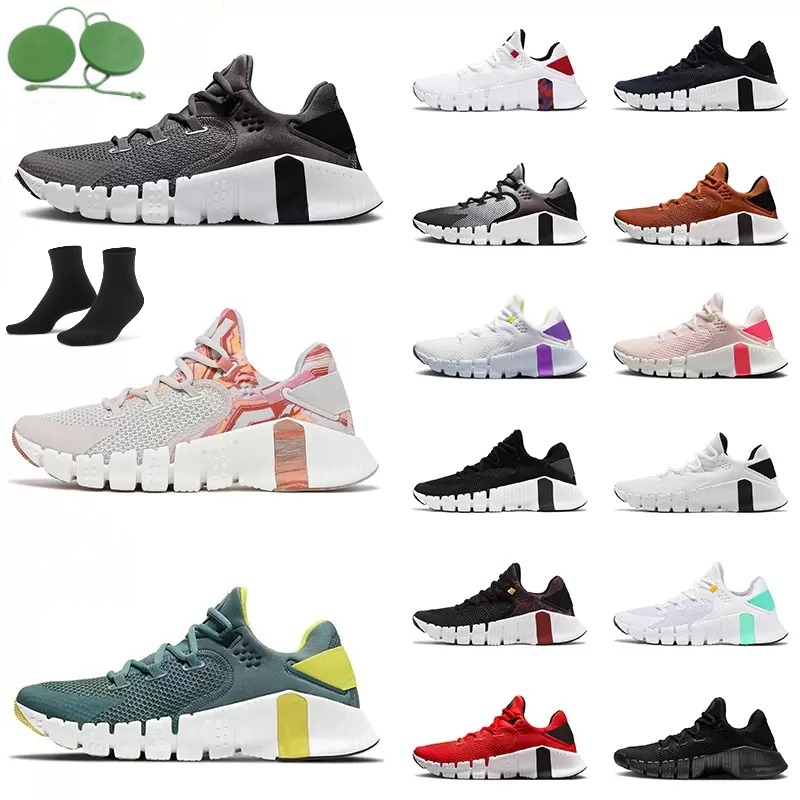 

Mens Trainers Huarache Free Metcon 4 Iron Grey Running Shoes Triple Black White Green Glow Desert Sand Veterans Day Marathon Men Women, B#9 black white 36-45