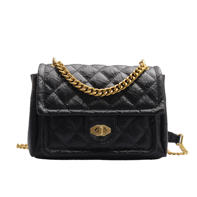 Myyshop mode dame en cuir PU sac à main sacs de soirée polyvalent rétro sac à bandoulière sac de messager pour les femmes 15x22x9 cm PB0002