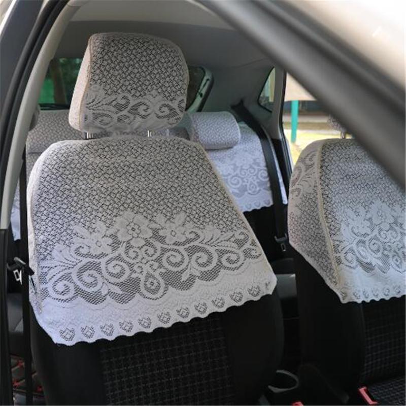 

Car Seat Covers Half Lei Mesh Cover For AudiRS A1A3 A4 A5 A6 A7A8 S3 S5 S6 S7 S8 Lace Clothes Four Seasons Care 8piecesCar