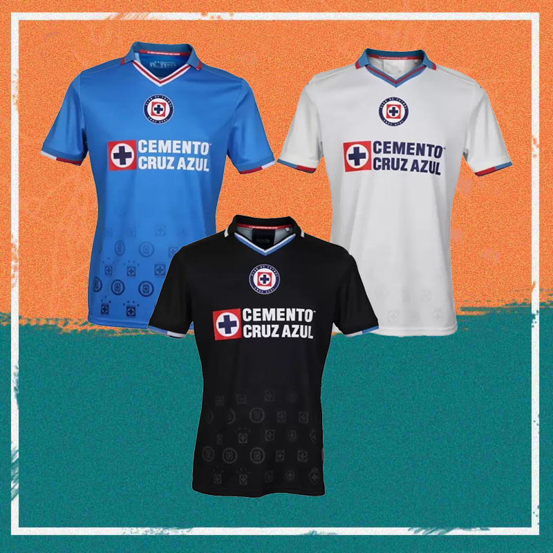 

22/23 CD Cruz Azul Soccer Jerseys 2022 Liga MX CAMPEONES Home ROMO ESCOBAR RODRIGUEZ Shirt Away ALVARADO PINEDA 3RD football uniform