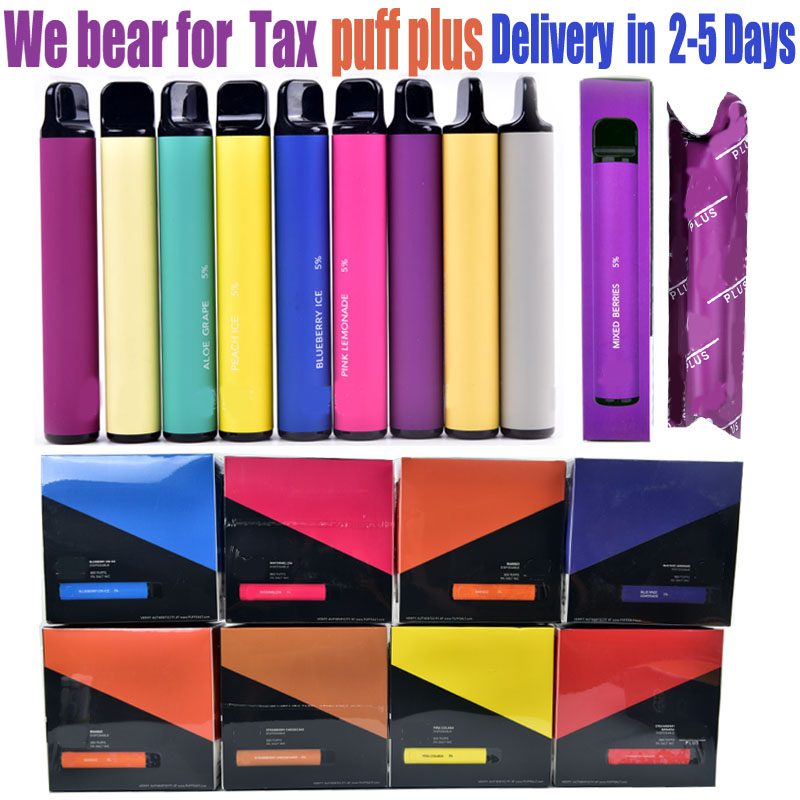 

Puff Plus 800 Puffs Disposable Vape E Cigarette Vapor Device 550 mAh Battery Kit Prefilled Cartidge eCigs