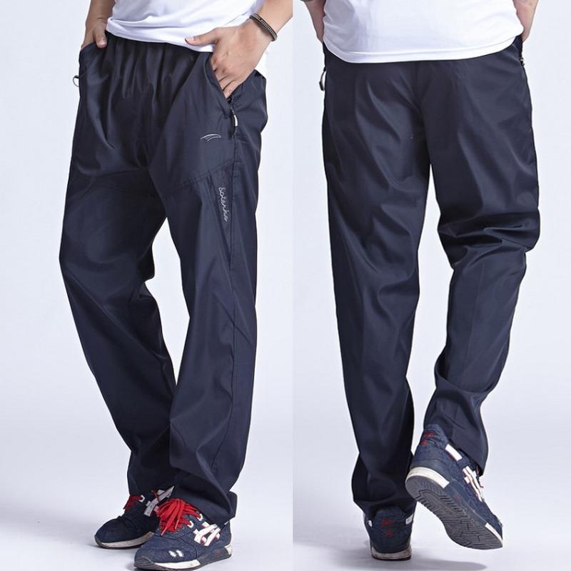 

Men's Pants 2022 6XL Mens Sportswear Straight Casual Outwear Quickly Dry Breathable Male Men Active Sweatpants Trousers, Black