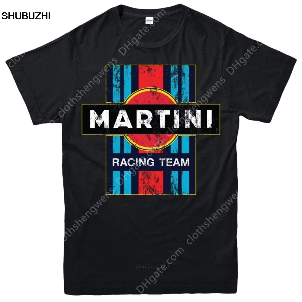 

T Shirt Martini Retro Racing Lancia Abarth Team Mcqueen Custom Fitness Men o Neck Clothes t Shirt Selling, Beige