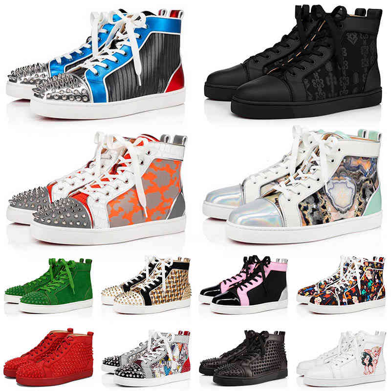 

bottoms 2021 red with shoes box for mens womens size 5-13 designer platform flat casual shoe fashion luxurys loafers trainers sneakers EUR, Other colours