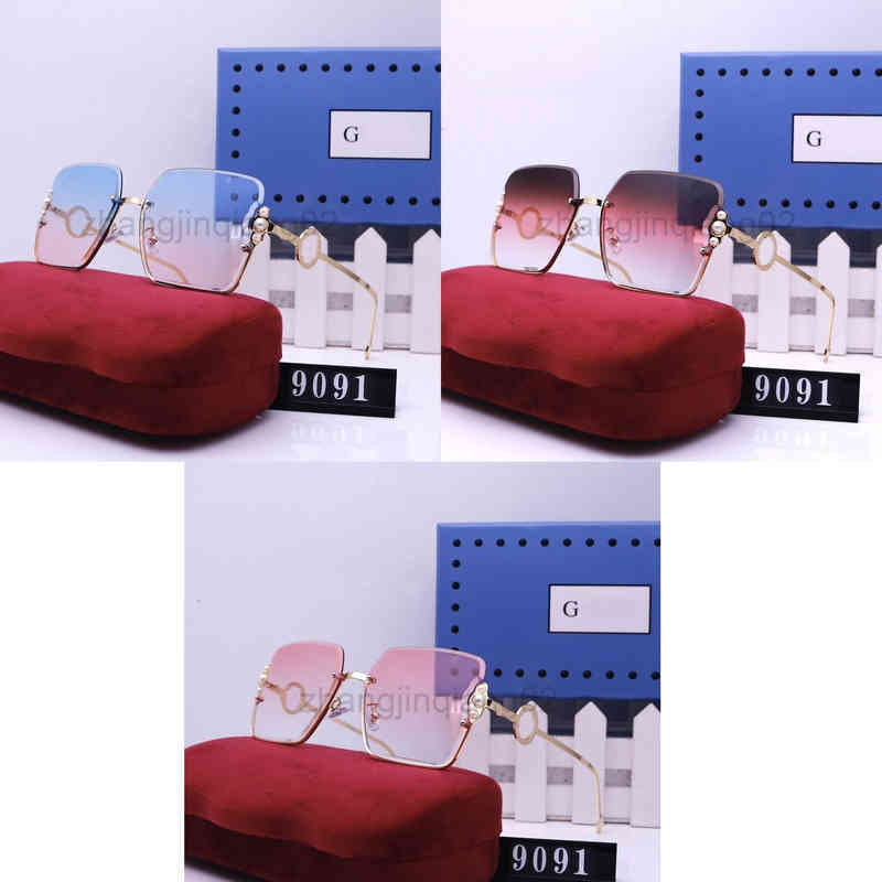 

Designer Gg CC Sunglasses for Men Woman Luxurious Fashion Brands Woman Mens New Metal Frame Glasses Special Counter High Grade Set Box
