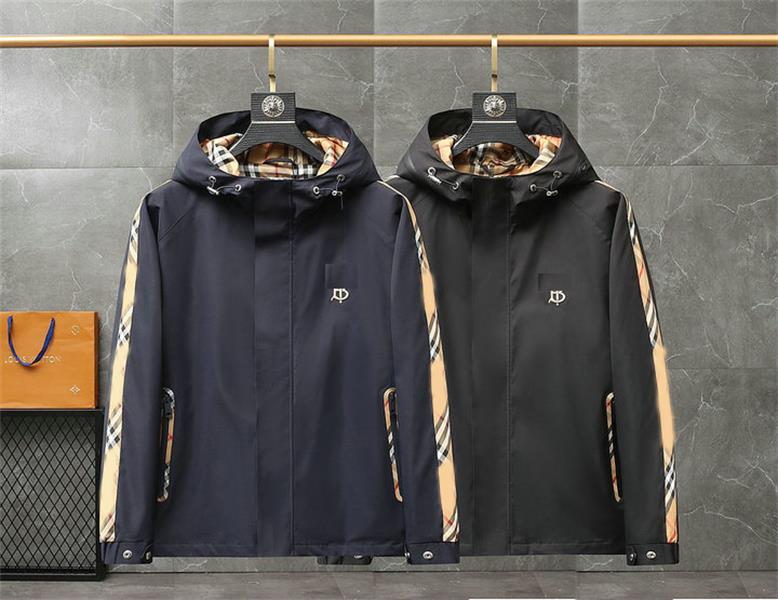 

2022 Fashion designer Mens Jacket Goo d Spring Autumn Outwear Windbreaker Zipper clothes Jackets Coat Outside can Sport Size M-3XL Men's Clothing 00, Gray