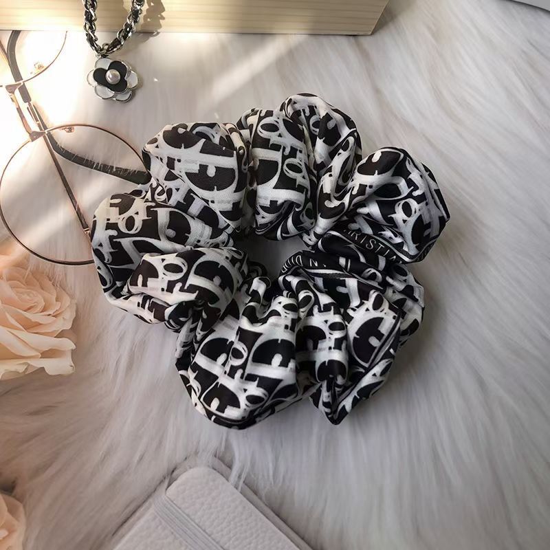 

22ssWomen Designer Letters Large Intestine Hair Ties Ropes Old Flower Pattern Scrunchies Hairbands Elastic Rubber Bands Ponytail Holder Head Accessories