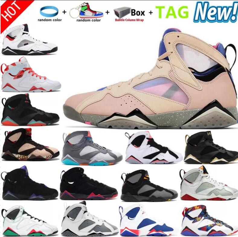

Jumpman 7 Athletic Sport Basketball Shoes For Women Mens Sapphire 7s Citrus French Blue Topaz Mist Tinker Alternate Bordeaux Flint Trainers Sneakers, Qq1