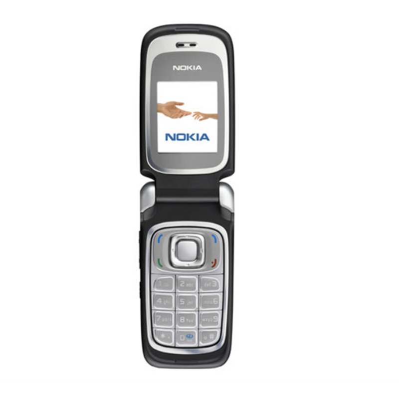

Refurbished Cell Phones Nokia 6085 GSM 2G Flip phone elderly phone Nostalgia Gift, Black
