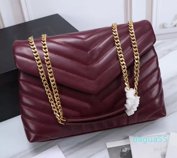 

bag real leather women's handbag large-capacity shoulder bags 25cm and 32cm top quality quilte, Gift bags