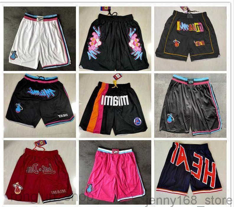 

Miami''Heat''men Retro Basketball''nba''Shorts pocket 02, Color