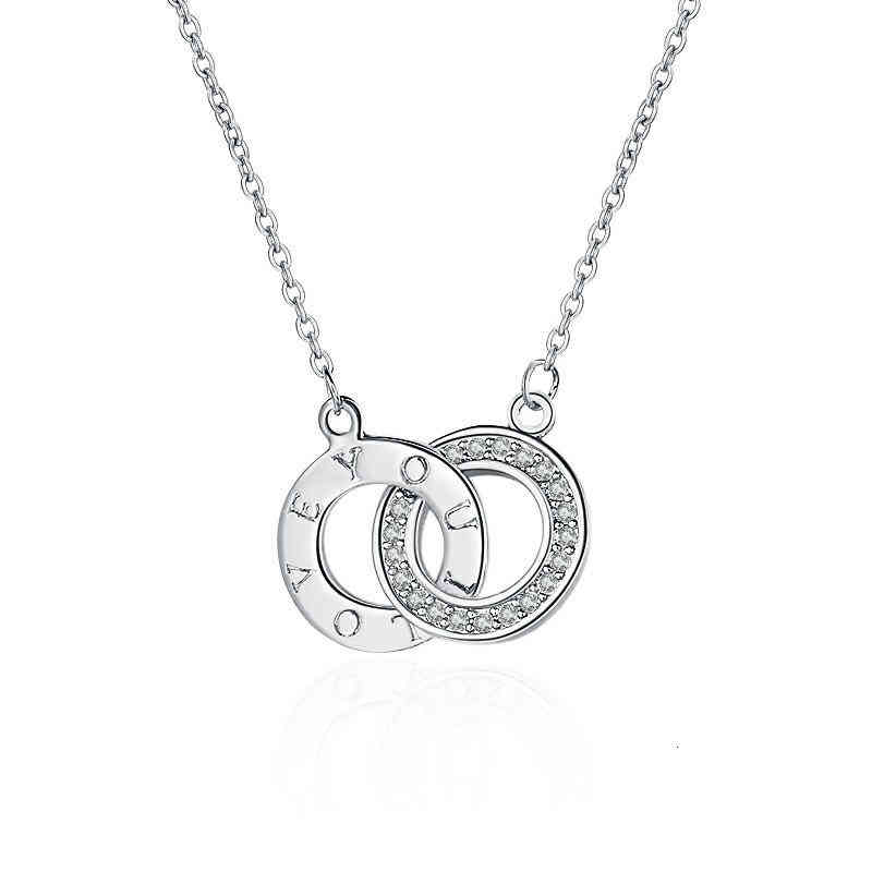

9LCL Designer's original C-line pendant necklace