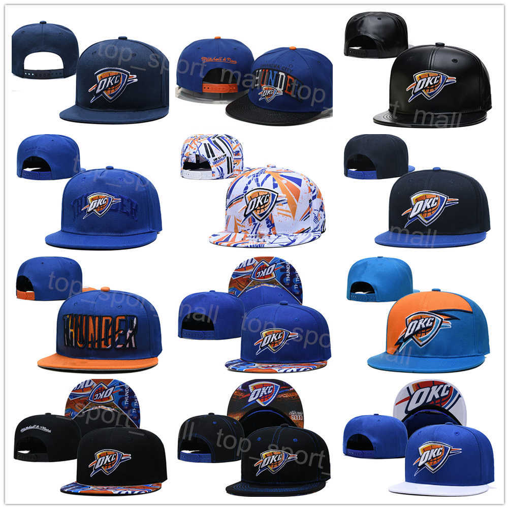 

Summer Basketball Hats Fitted Sport Snapback Caps Adjustable Team Shai Gilgeous-Alexander Luguentz Dort Darius Bazley Stretch Hip Hop Designer Black Blue White, Photo 9