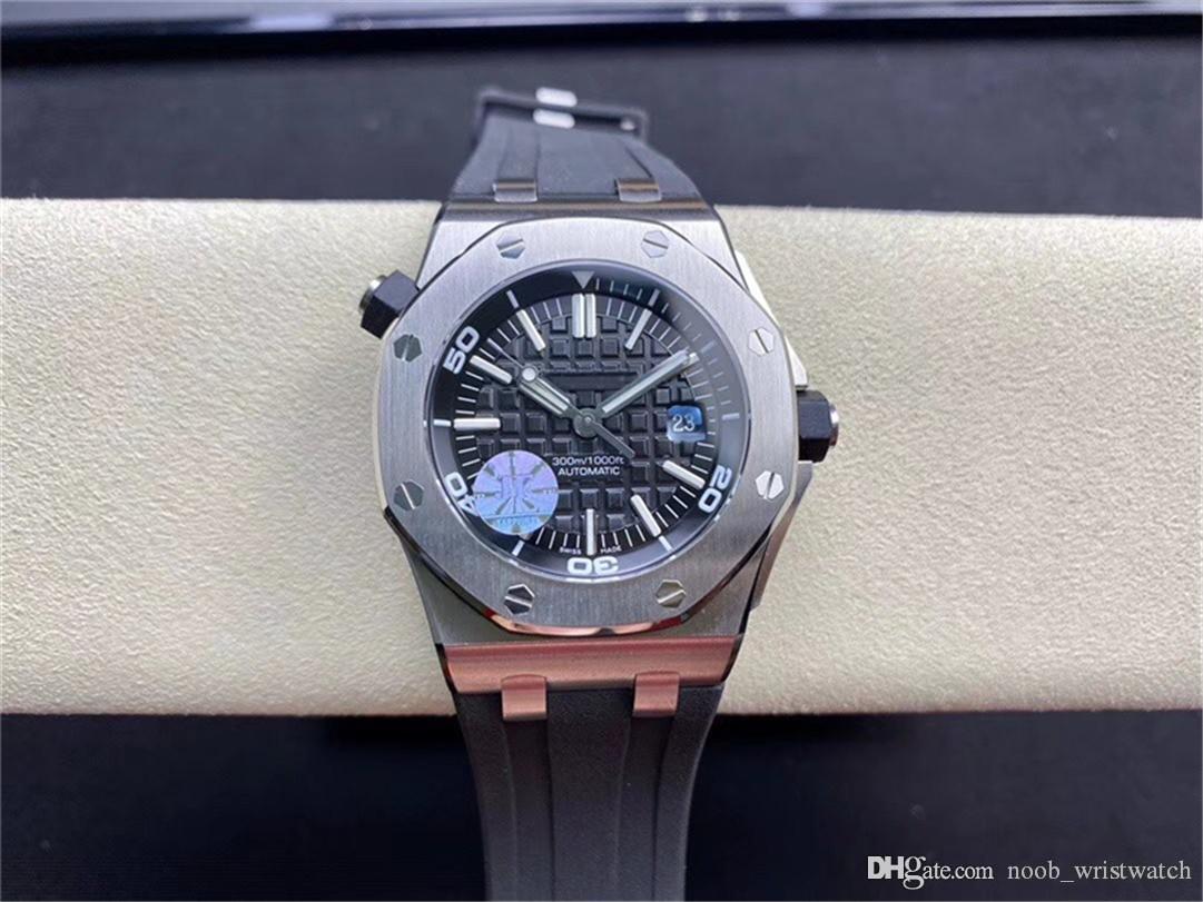 

JF Luxury Watch Waterproof 200 Mens Watches Calendar diving The silicone strap Automatic mechanical movement Wristwatch, 15703