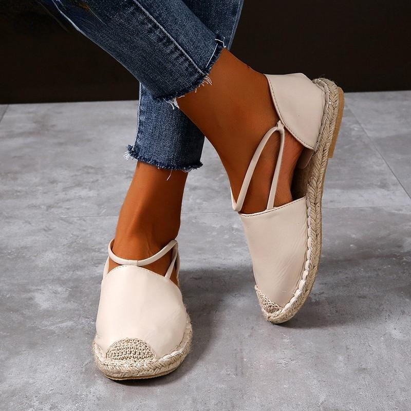 

Summer Fashion Fish Sandals Luxury Trend Espadrilles s Flat Shoe 220613, Black
